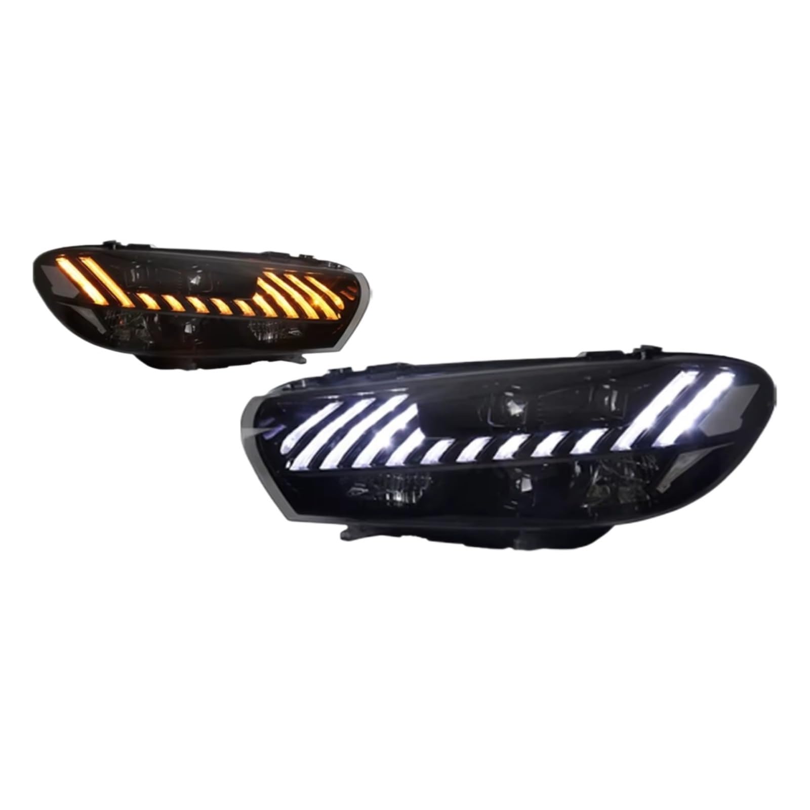 Piloto Delantero Compatible Con VW Para Scirocco 2009 2010 2011 2012 2013 2014 2015 2016 2017 Reemplazo De Faro Delantero Proyector Luz Circulación Diurna Automotriz