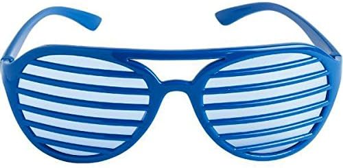 Vista 2 de Gafas de fiesta con ranura azul