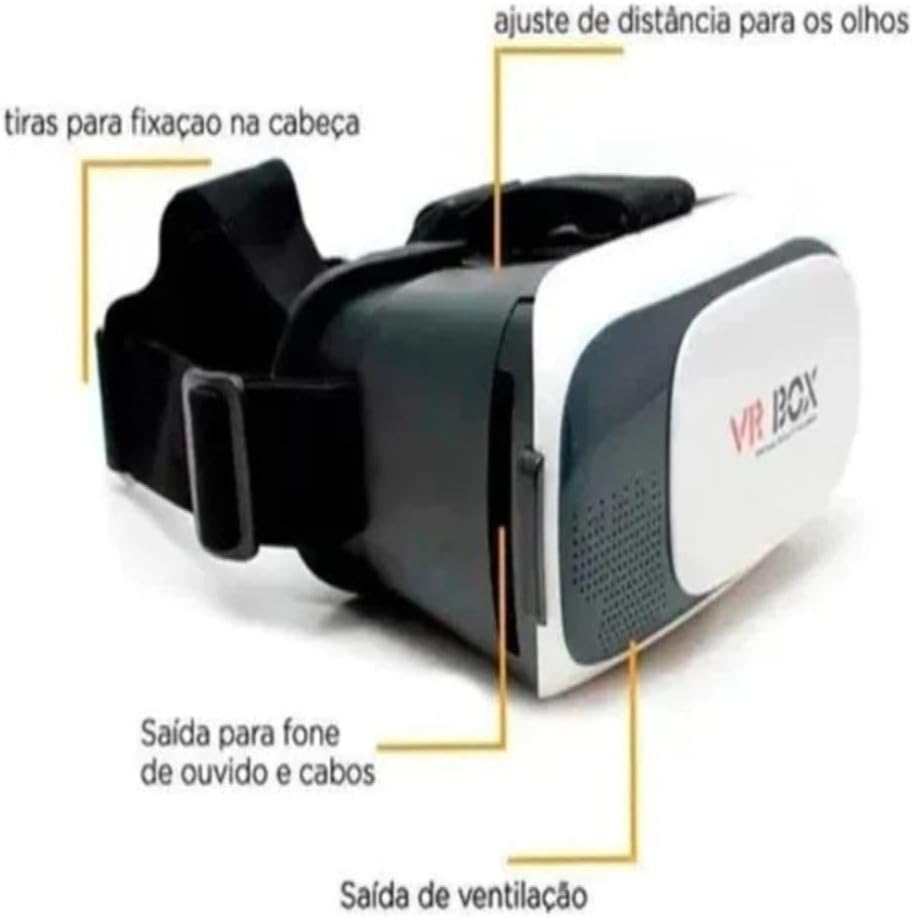 Review Óculos VR Box 3D: a imersão que você sempre sonhou para jogos e filmes! 6 51mTOhq0kkL. AC SL1000