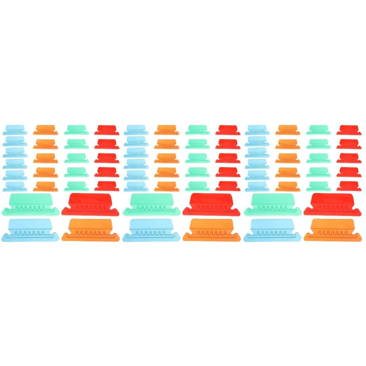 NUOBESTY 120pezzi Linguette Colorate Per File Con Inserti Etichette Appendibili Per Ufficio Scuola e Casa Facili Da Utilizzare e Organizzare Documenti Composto Da Rosse Arancioni Verdi