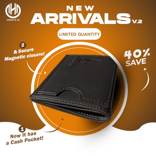 Leather Bat Wallet for Men Valentines day gift for him Personalized Gift for Husband Unique Birthday Holiday Gifts Best for Anniversary | Hero ID with 3D Metalic Superhero Mask (Bifold - 3D Mask)2