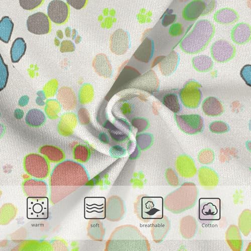 Girls Underwear Toddler 2t Cotton Girl Panties Cute Stylish Kids Briefs Undies Cute Paw Prints Pink3