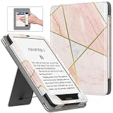 🌟 Conveniente y Portátil: La correa de mano incorporada en la parte posterior permite leer con una mano de manera más cómoda y fácil de llevar a cualquier lugar, evitando caídas accidentales.