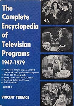 Hardcover The Complete Encyclopedia of Television Programs Book