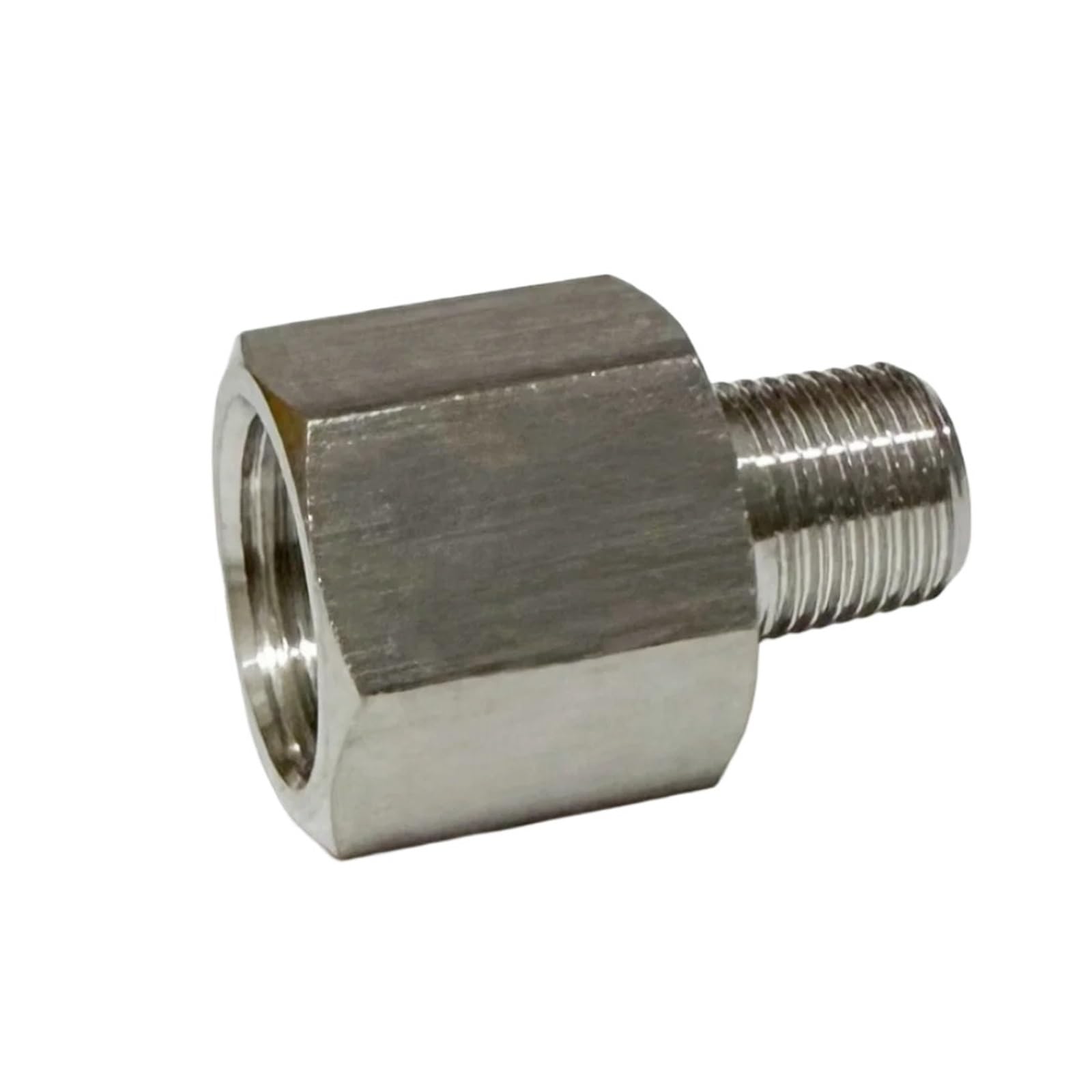 MQXFCZUX M16x1.5 Female to M12x1.25 Male 304 Stainless Steel High Pressure Pipe Fitting Connector MQXFCZUX