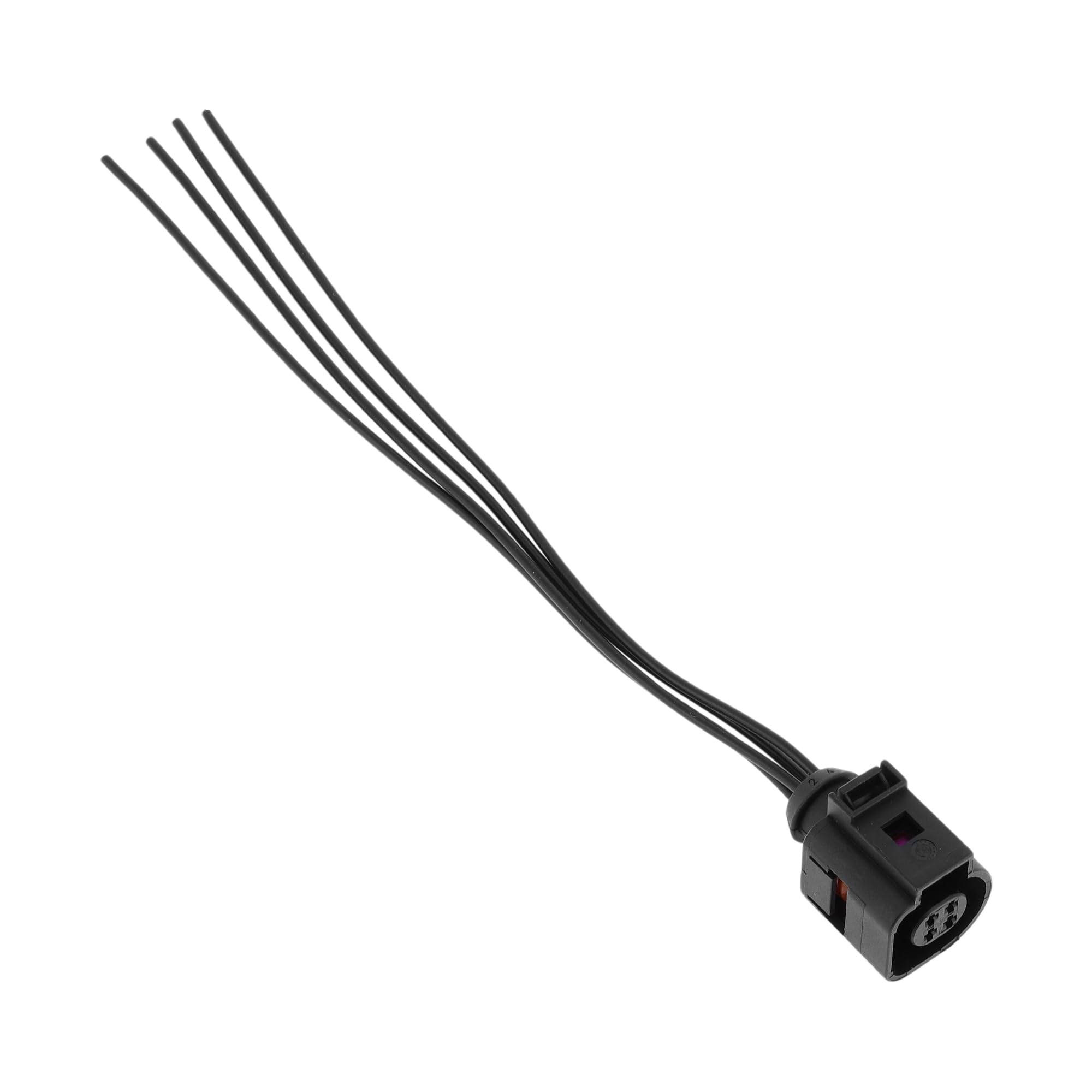 Partuto 4 Pins Sensor Wiring Harnesses Automobile Water Temperature Sensor Wiring Harness for VW Passat B5 1997-2005 No.4B0973712 1 Pc