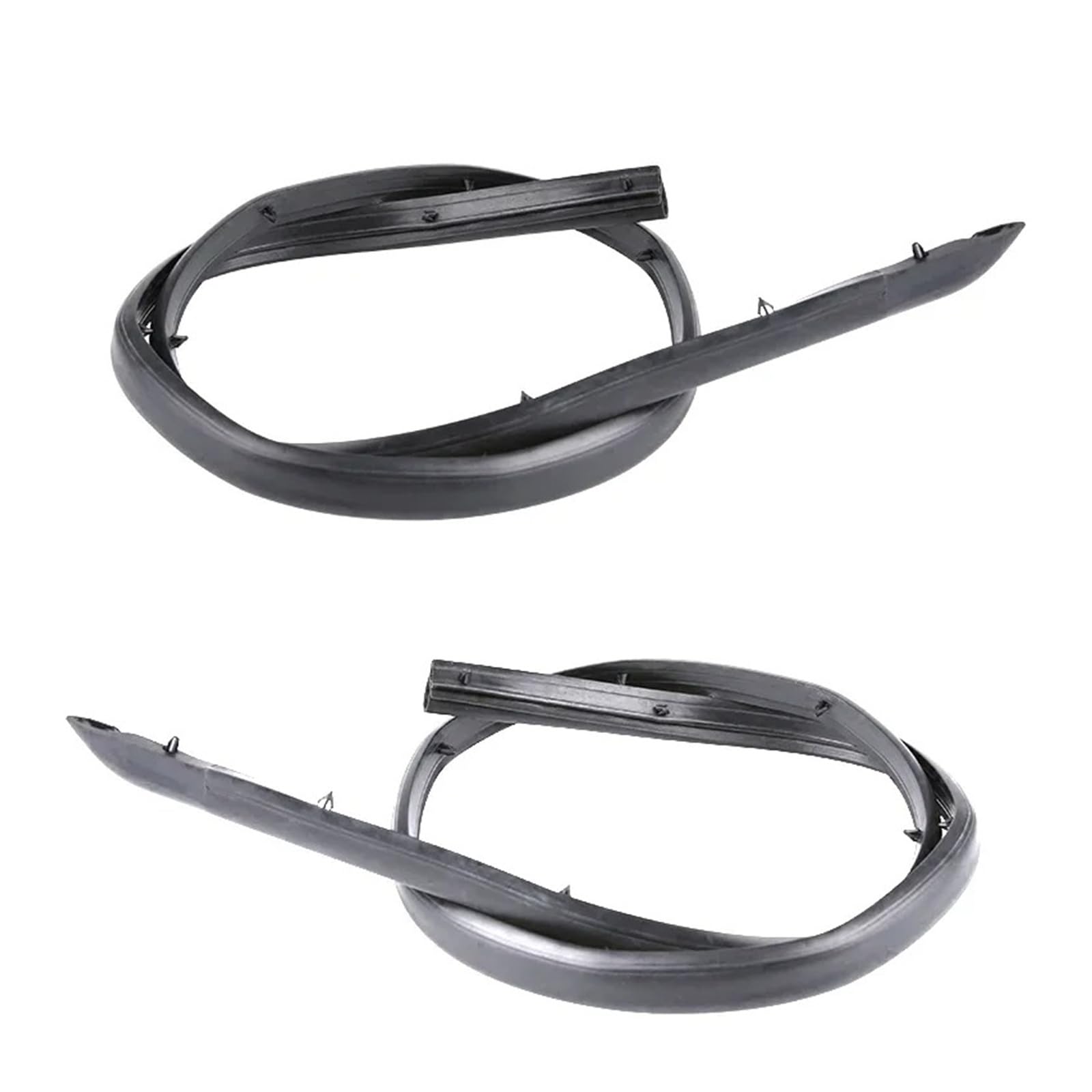 Joint Voiture Bande D'Étanchéité Bandes D'étanchéité Porte Voiture Pour Peugeot 307 Bandes Scellage Cadre Porte Arrière Panneau Intérieur Porte Arrière Automobiles Pièce Rechange(2 Pieces left and rig