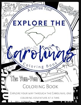 Paperback Explore The Carolina’s : A Coffee Tour Book