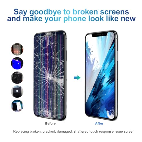 Efaithfix A1865/A1901/A1902 For Iphone X Lcd Screen Replacement 5.8 Inch Frame Assembly Lcd Display And 3D Touch Screen Digitizer Full Hd thumb #3