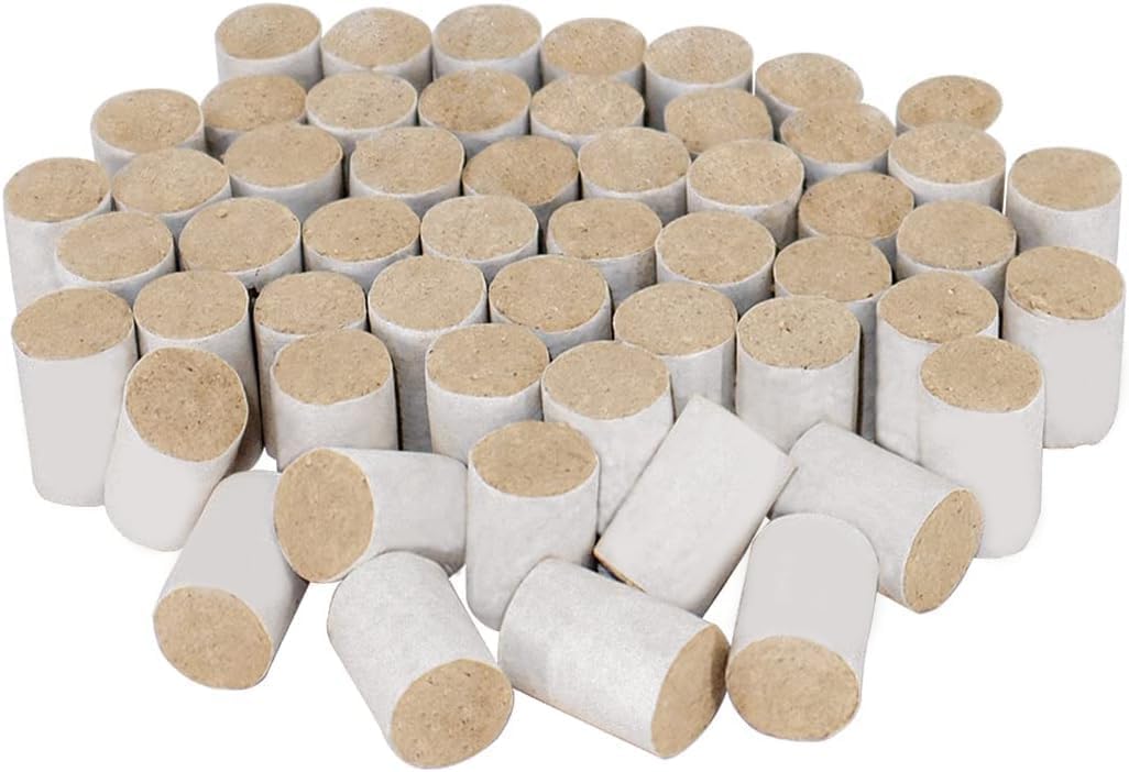 Bee Smoker Pellets, 54 PCS Bee Hive Smoker Pellet, Pellets for Bee Smoker, Beekeeping Supplies, Beekeeping Hive Inspection Tool for Calming Bees (54 pcs)