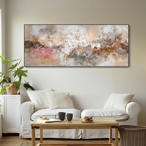 Affiche moderne pour habiller un grand mur vide avec art abstrait texturé - 2