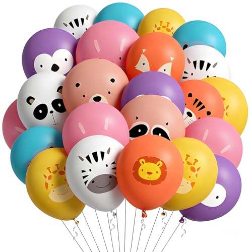 Ballons thème jungle pour anniversaire kit de 44 pièces décorations de fête enfants safari