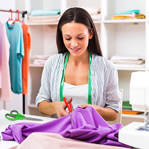 Scissors Bulk 6-Pack, All Purpose Scissors Stainless Steel Sharp Scissors For Office Home General Use Craft Supplies, High/Middle School Classroom Class Older Kids Scissor Set, Right/Left Handed #TOP2