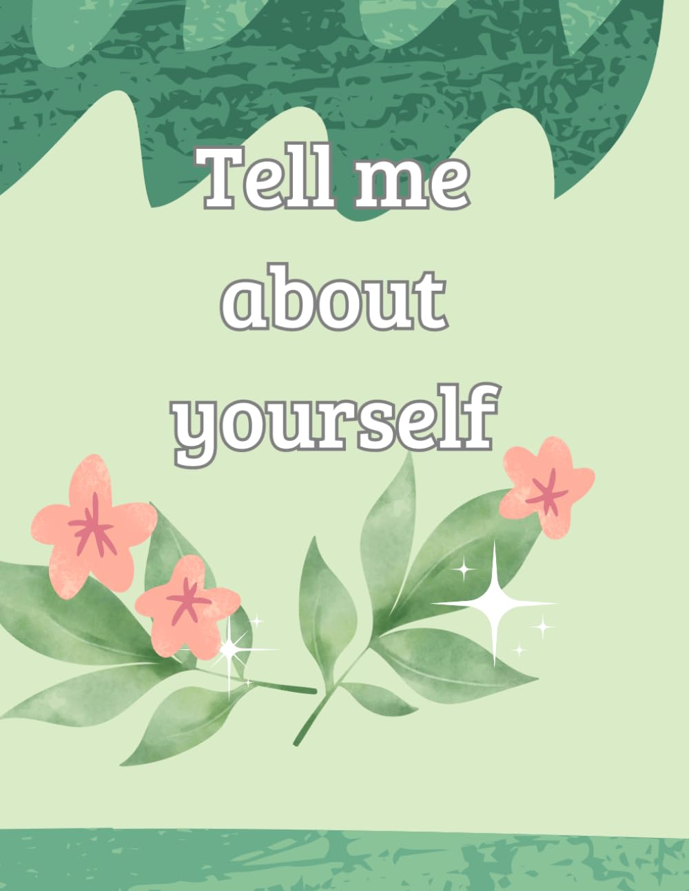 Tell me about yourself: Book with coloring images and questions for older people to remember their life.