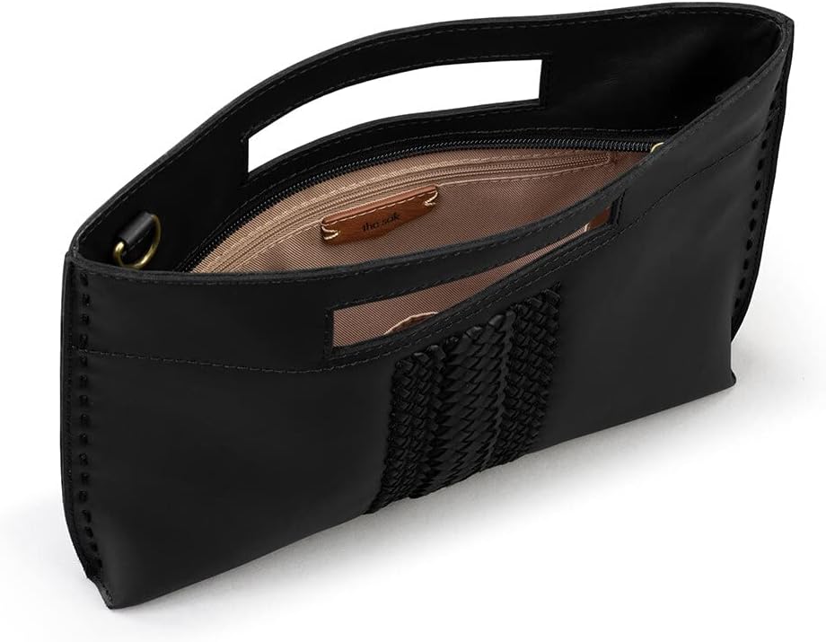 The Sak Linden Convertible Crossbody Bag in Crochet, Adjustable Multi Use Strap