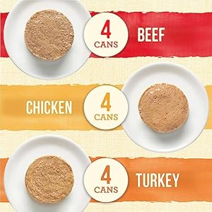   Merrick-Lil-Plates-Petite-Pates-Premium-Grain-Free-Wet-Dog-Food-Variety-Pack-Natural-Beef-Chicken-Turkey-Pack-of-12-3-oz-Cans