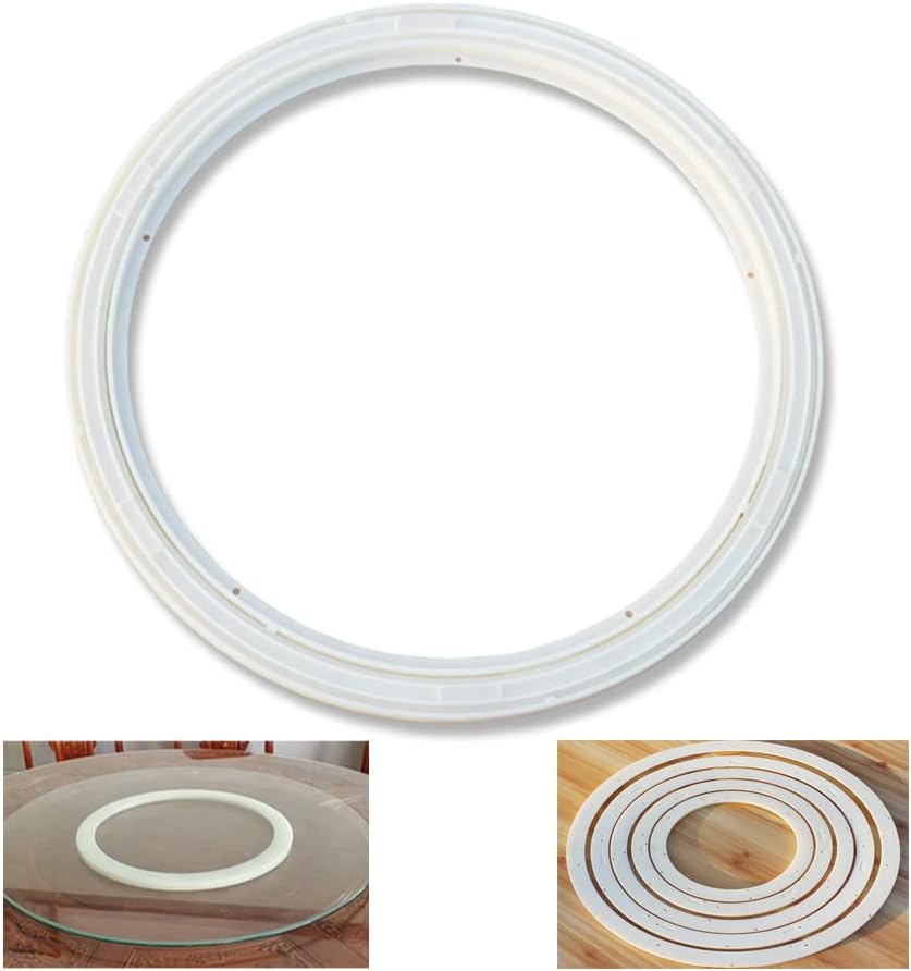 Plastic Rotating Turntable Bearing Φ40/50/60/70cm Lazy Susan Load More Than 200kg Round Swivel Plate Hardware for Kitchen Dining-Table