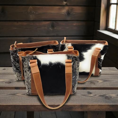 Bolso Tote de Cuero Genuino The Highlands miniatura 3