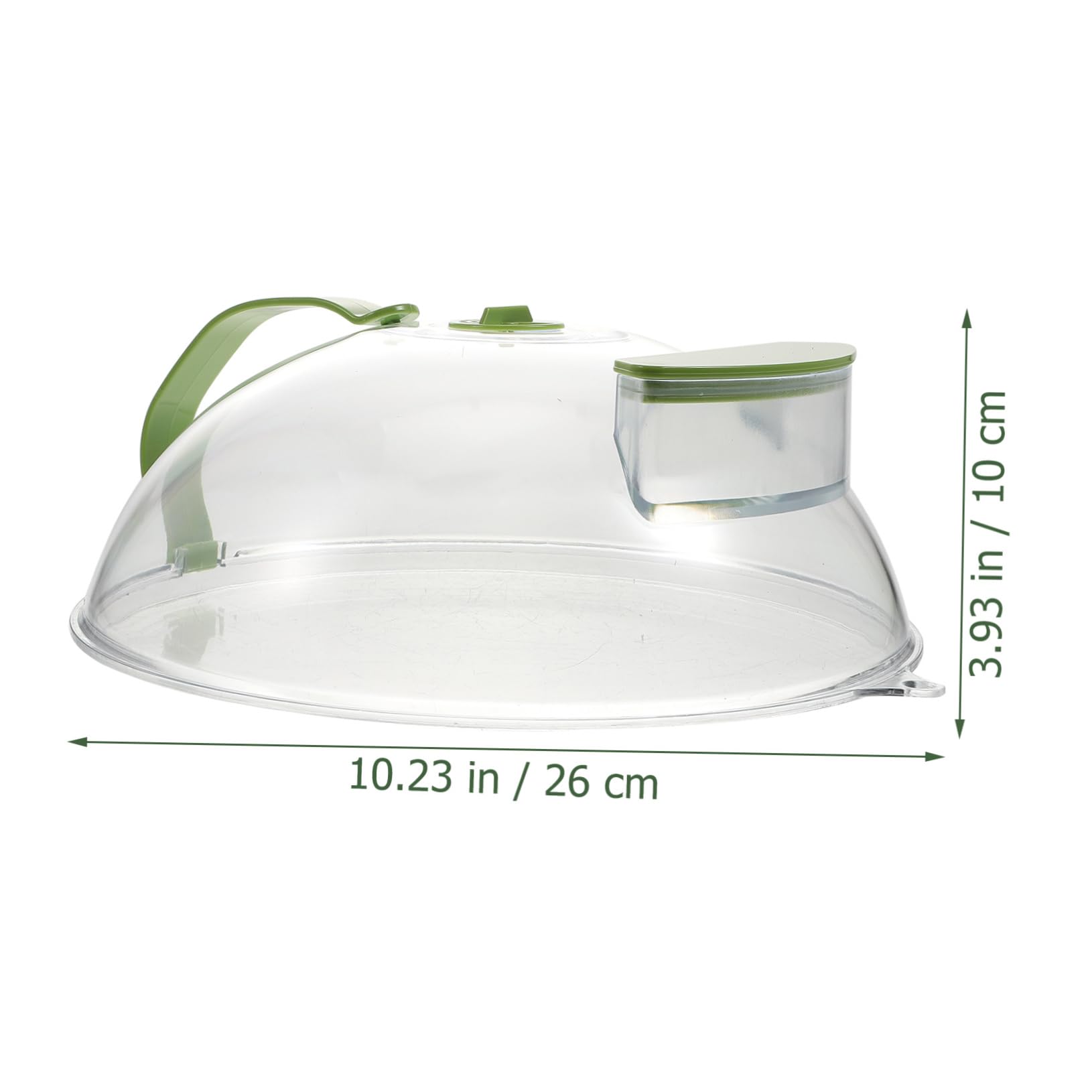 SHOWERORO 1pezzi Coperchio per Microonde Protettivo Coperchio per Avanzi da Cucina Accessorio in Materiale per Alimenti Resistente e Duraturo per Uso Casa Frigorifero e Campeggio