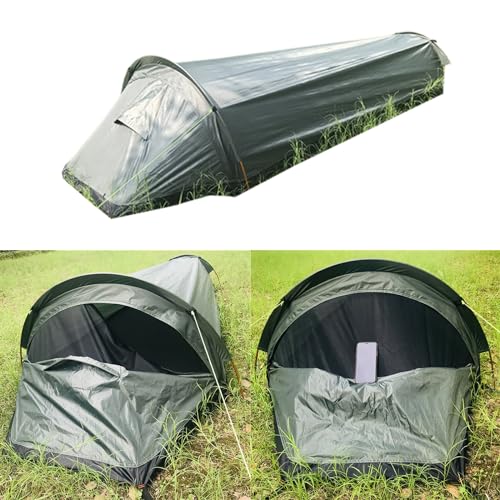 Carpa rectangular 4 estaciones para 1 persona impermeable miniatura 2