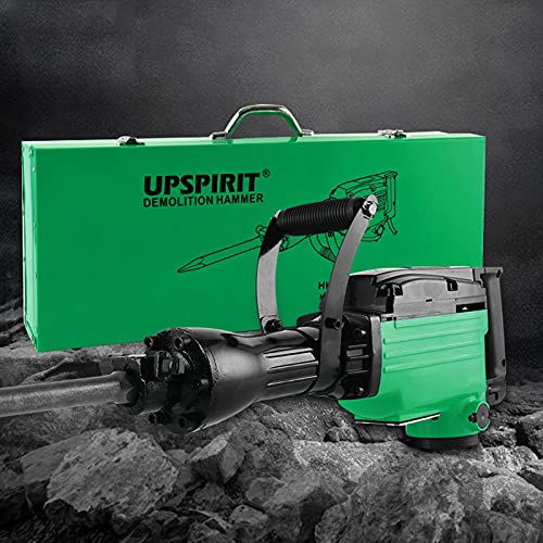 YMTDZ Abbruchhammer Bohrhammer 1,5 KW BetonStemmhammer Schlaghammer Nylongriff 1700 U/min, Kaputte Wand Elektrische… – Bild 4