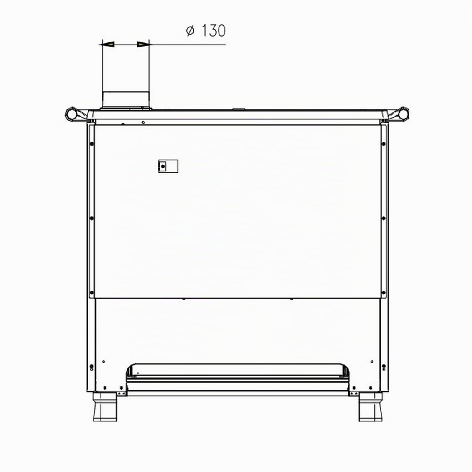 Nordica FAMILY 4,5 dritto Rivestimento esterno in acciaio porcellanato. Porta fuoco panoramica con doppio vetro. Forno smaltato da 41 litri con porta a doppi vetri. Telaio in ghisa vetrificata.