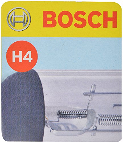 Image of Bosch 9951030009 H4 Halogen Headlight Bulb (100 /90W, 12V, P45T),Silver