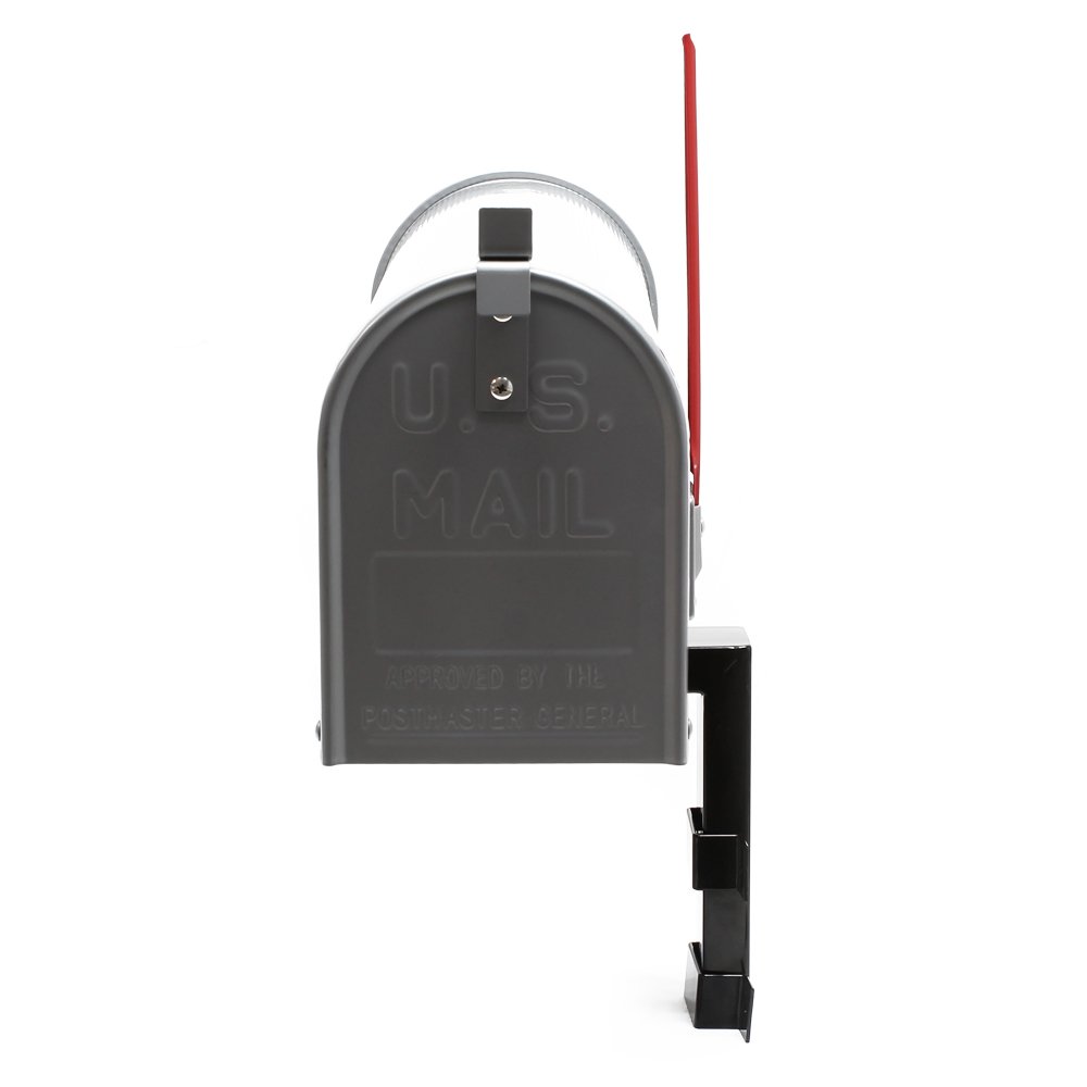 Buzón US Mailbox diseño Americano Plateado-Gris Soporte de Pared Cartas correspondencia USA