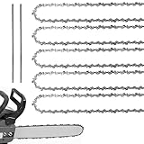 AR-PRO 5-Pack 16 Inch Chainsaw Chain Replacement – 3/8' LP Pitch, .050' Gauge, 56 Drive Links – Compatible with Craftsman, Poulan, Echo, Greenworks, Husqvarna, Ryobi, Oregon, and More