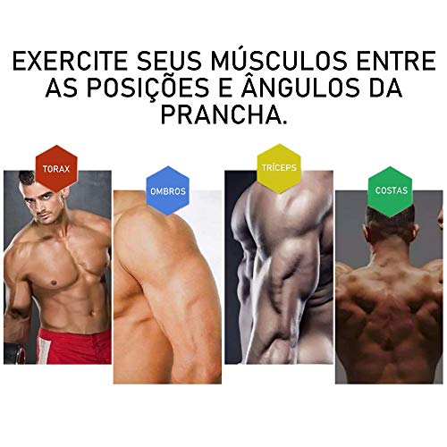Prancha para Flexão de Braço Exercício + Elástico Extensor CBRN15795