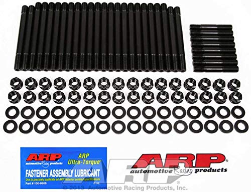 Image of ARP Cylinder Head Stud Kit, Hex Nuts, Chromoly, Black Oxide, Big Block Chevy, Kit