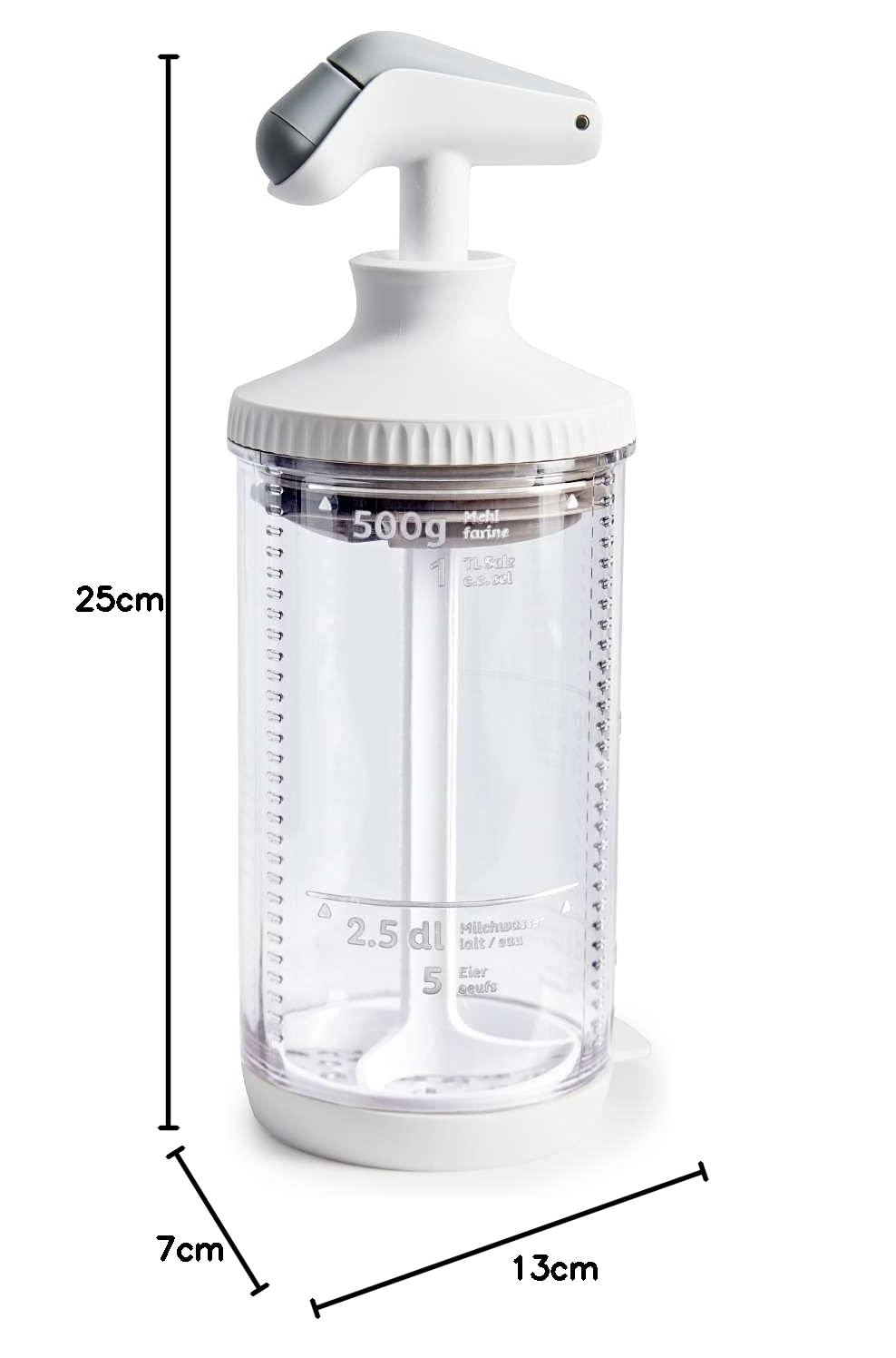 Betty Bossi Spatzle-Macchina per Spaghetti Formato Grande, Plastica