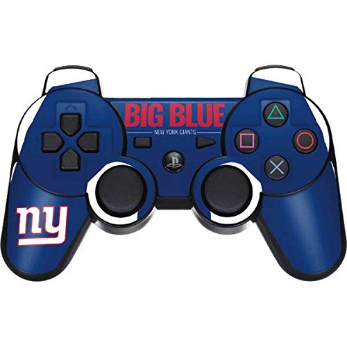 Skinit Decal Gaming Skin Compatible with PS3 Dual Shock Wireless Controller - Officially Licensed NFL New York Giants Team Motto Design