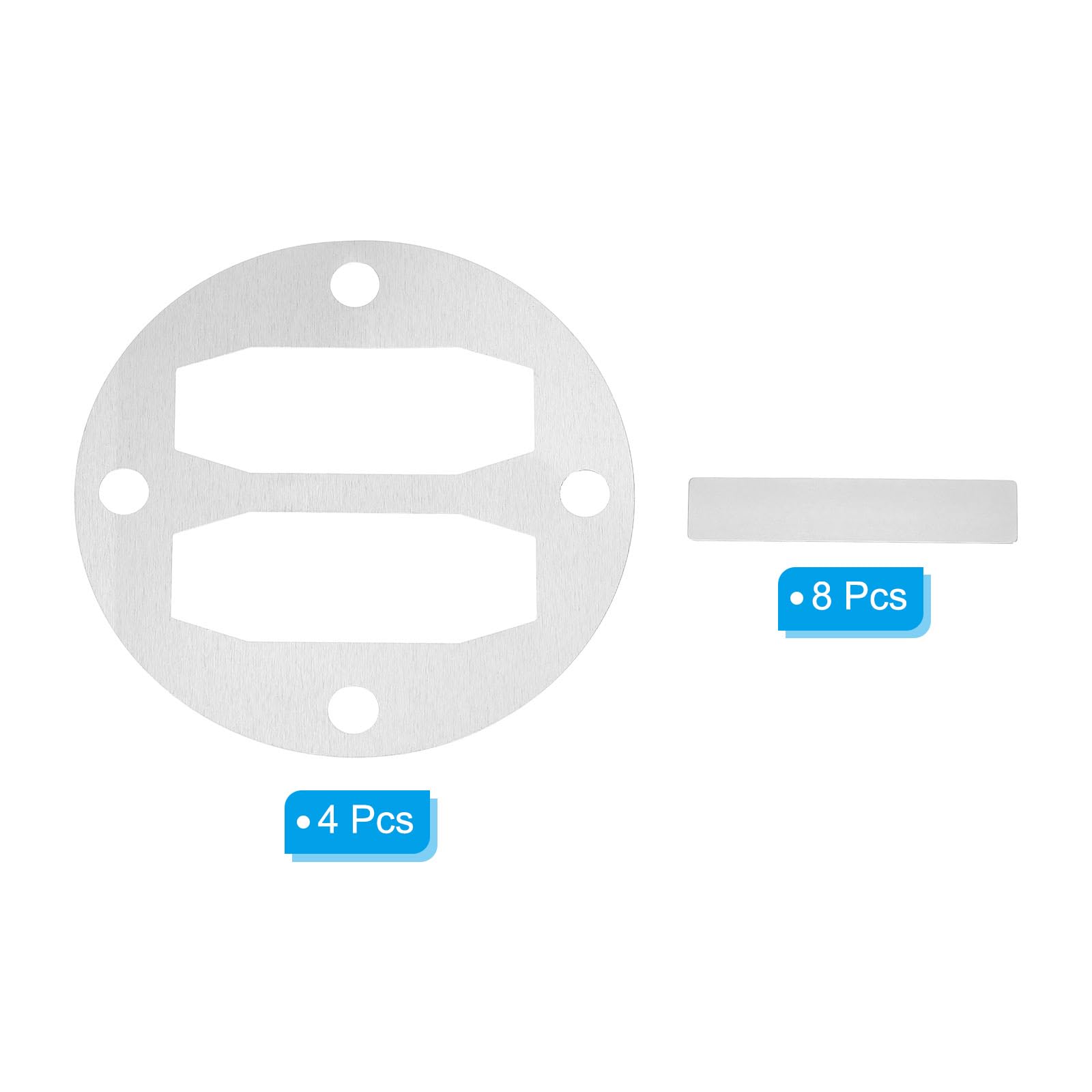PATIKIL 47mm Head Gasket Kit Reed Valve Replacement, 4 Sets Central Pneumatic Air Compressor Parts - Image 3