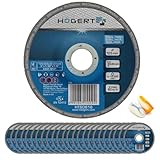 Metall-Trennscheibe 125 mm / 0,8 mm, 25 Stück Korundscheibe Stahltrennscheibe Schleifscheibe Metall Metalltrennblatt Trennblatt Industriequalität Für Edelstahl & Stahl
