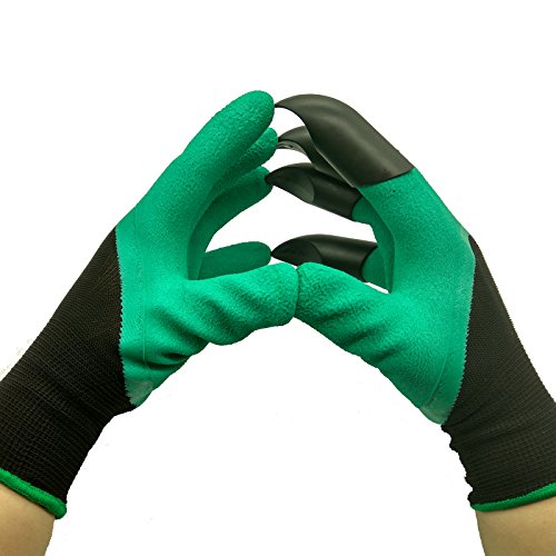 Eroilor étanche Gants de jardinage, gants de jardinage durable robuste Safe Plastique ABS avec griffes pour maison et jardin d'outils Gants Cover