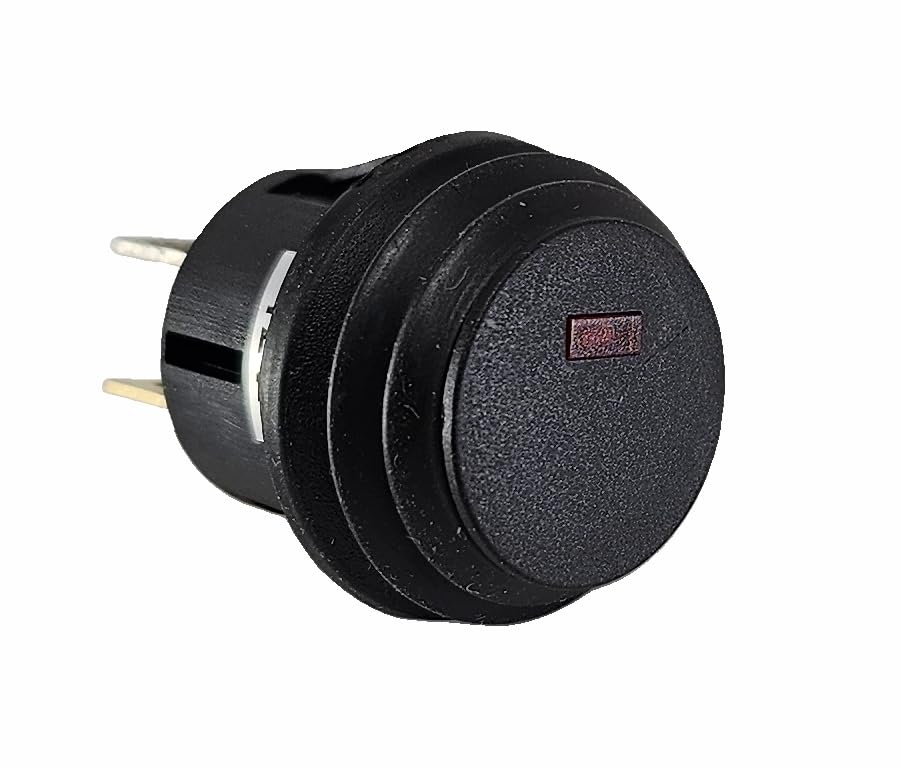 Interruttore Da Pannello Nero 12v 20A 3pin ON OFF SPST - Foto 5