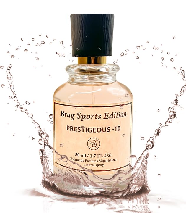 B BRAGSports Edition PRESTIGIOUS 10 50 ml Best Long Lasting Perfume for  Men Extrait De Parfum Luxurious Men’s Fragrances Arabic Perfumes
