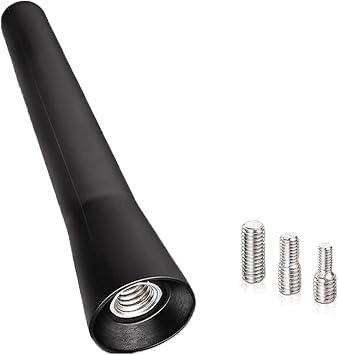 BEUTEE Car Antenna Mini Short Car Accessories Strong Radio Car Roof Fixer 6.5 Cm Long Car Universal With Screws