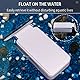 Pawfly Aquarium Starke Magnetbürste 7,5 cm Fleckenreiniger mit abnehmbarem Edelstahlschaber und rutschfestem Griff Schwimmender Reinigungsschrubber für Glasfischbecken (Nicht für Acrylbecken)