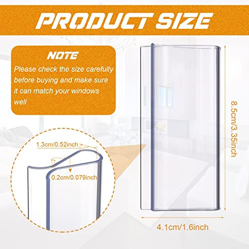 Chunful CHUNFUL-WINDOW SHADES-0804 Roller Window Shades Shade Pull For Roller Shades Pull Down Shades Blinds For Windows Shade Grips Plastic Hem Grip Roller Shade Hardware thumb #1