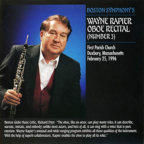 Wayne Rabie Play Oboe Recital No. 3 by Wayne Rapier on Amazon Music