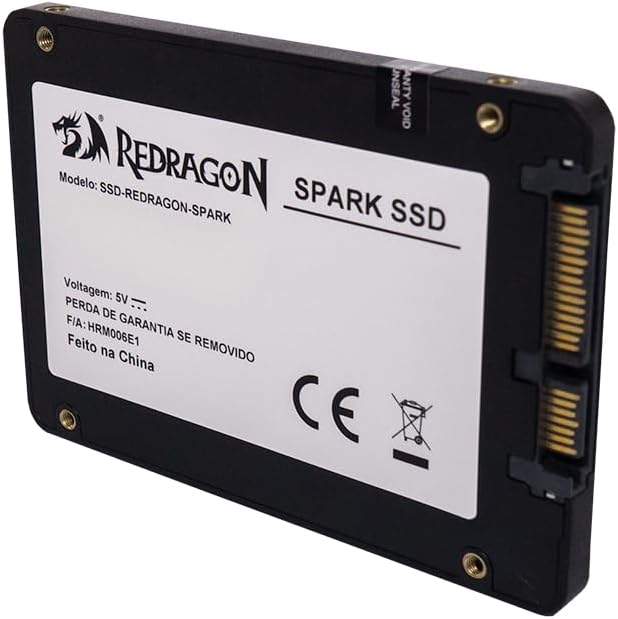 Review do SSD SATA 2.5 Redragon Spark 960GB: Testado por 30 dias