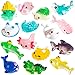 30Pcs Mini Resin Animals, Ocean Themed Mini Resin Figures, Tiny Resin Animals for Fish Tank, Micro Landscape Aquarium, Birthday Party and Sea Animals Themed Party