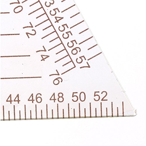 Regla Triángulo 90 Grados en Plástico 20.4x11 cm miniatura 4