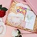HRX Package 100pcs Heart-Shaped Small Jewelry Bags, 3.5x5 inch Mylar Gift Bags for Wedding Favors, Sample Packaging, Small Business Essentials