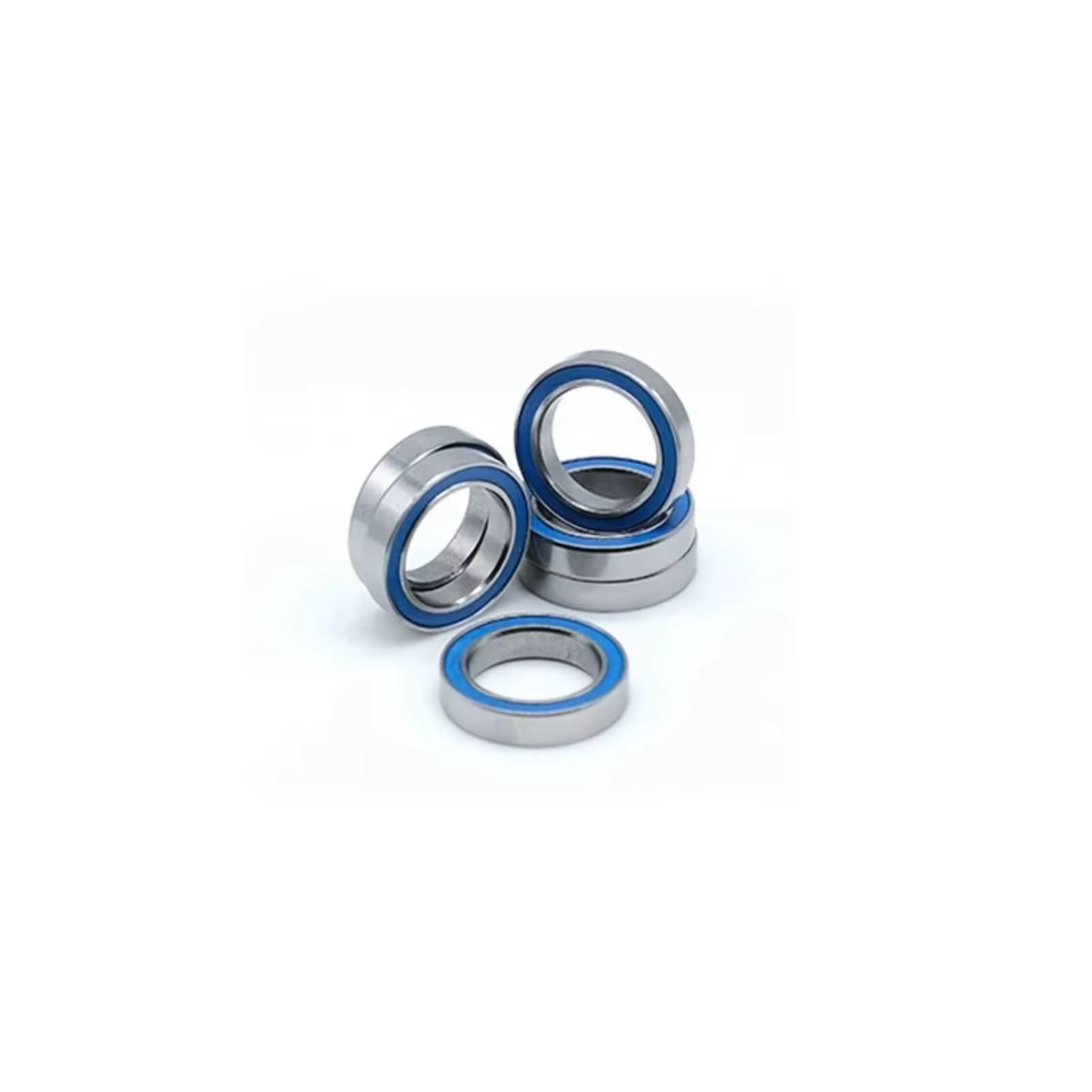 Rodamientos Bolas RC para MR105RS MR105-2RS ABEC-7 10 Piezas 5x10x4 Mm Cojinete para Hobby Electric RC Car Truck Cojinetes De Bolas Piezas De Repuesto Selladas Azules