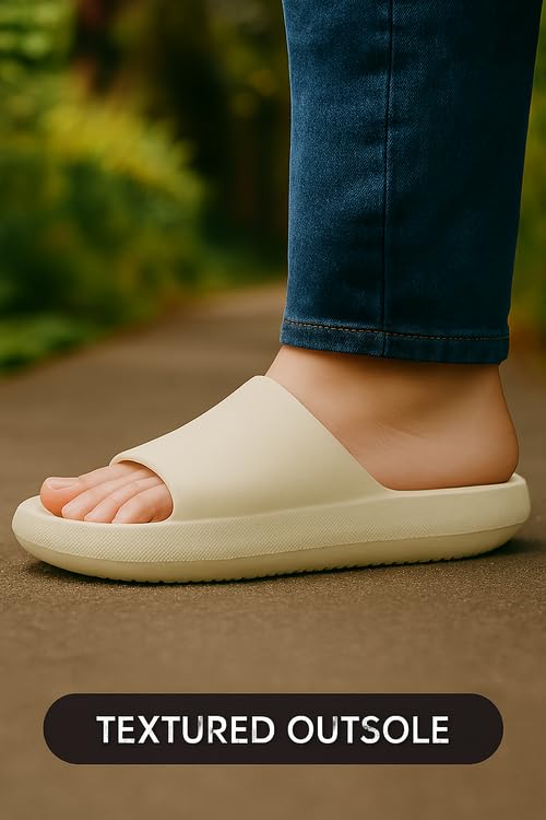 MAKLY Men’s Slide Sandals | Lightweight EVA, Soft Cushioning, Waterproof & Quick-Dry, Anti-Slip Sole, Durable Design for Indoor & Outdoor Use | All-Day Comfort & Easy Slip-On Style2