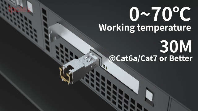 Amazon.co.jp: ipolex 2個入り 10GBase-T SFP+モジュール 1.25/2.5/5