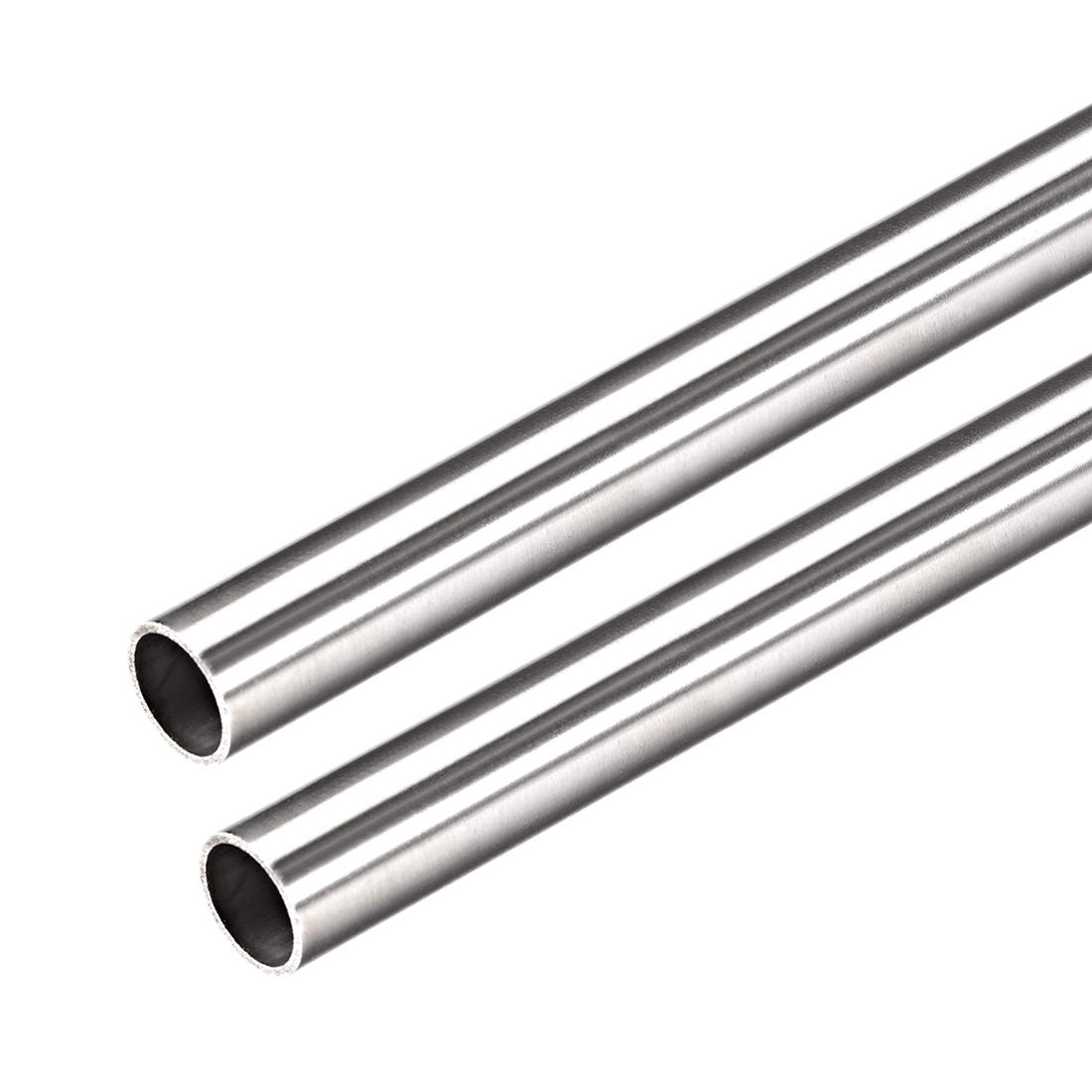 Tube capillaire acier inoxydable 304 8.5x9.5mm de 30cm pour modelage, Lot de 2